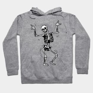 dancing skeleton Hoodie